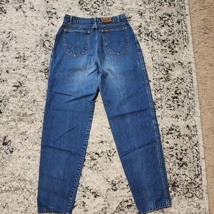 Vintage Lee 90s Jeans Womens 13 Medium Wash Granola Western